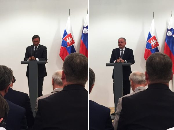 prezidenti Kiska a Pahor - mise ve Slovinsku, foto TULIP Solutions
